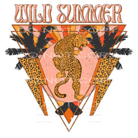 wild summer #6547 Sublimation transfers - Heat Transfer