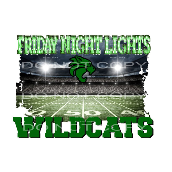 WILDCATS Colors in dropdown menu Sublimation transfers - 