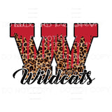 Wildcats Drip you choose Colors in dropdown Sublimation 