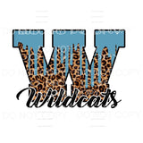Wildcats Drip you choose Colors in dropdown Sublimation 