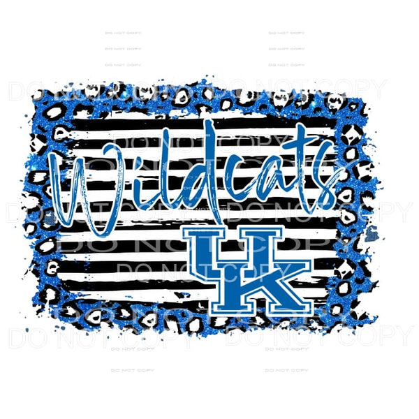 Wildcats Leopard # 615 Sublimation transfers - Heat Transfer