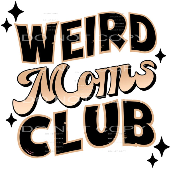 Wired Mom’s Club #4466 Sublimation transfers - Heat Transfer