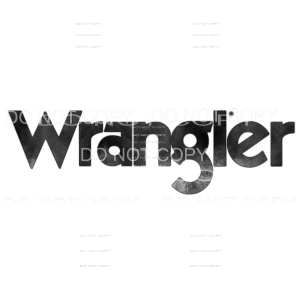 Wrangler #11 Sublimation transfers - Heat Transfer