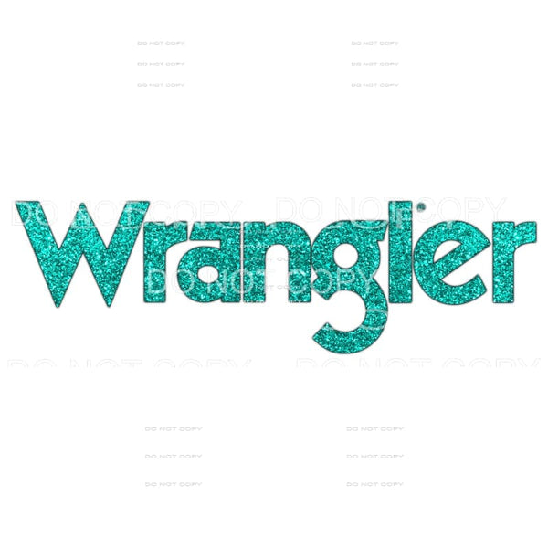 Wrangler #12 Sublimation transfers - Heat Transfer
