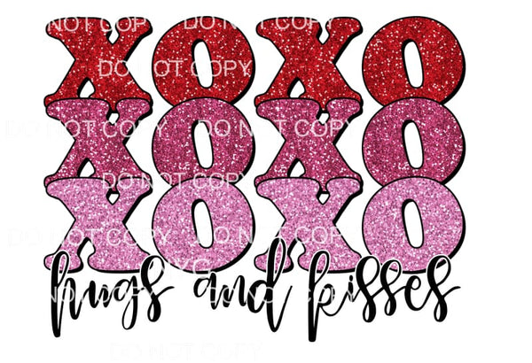 XOXO Hugs And Kisses #1 Sublimation transfers - Heat 