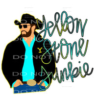 yellowstone junkie #7665 Sublimation transfers - Heat 